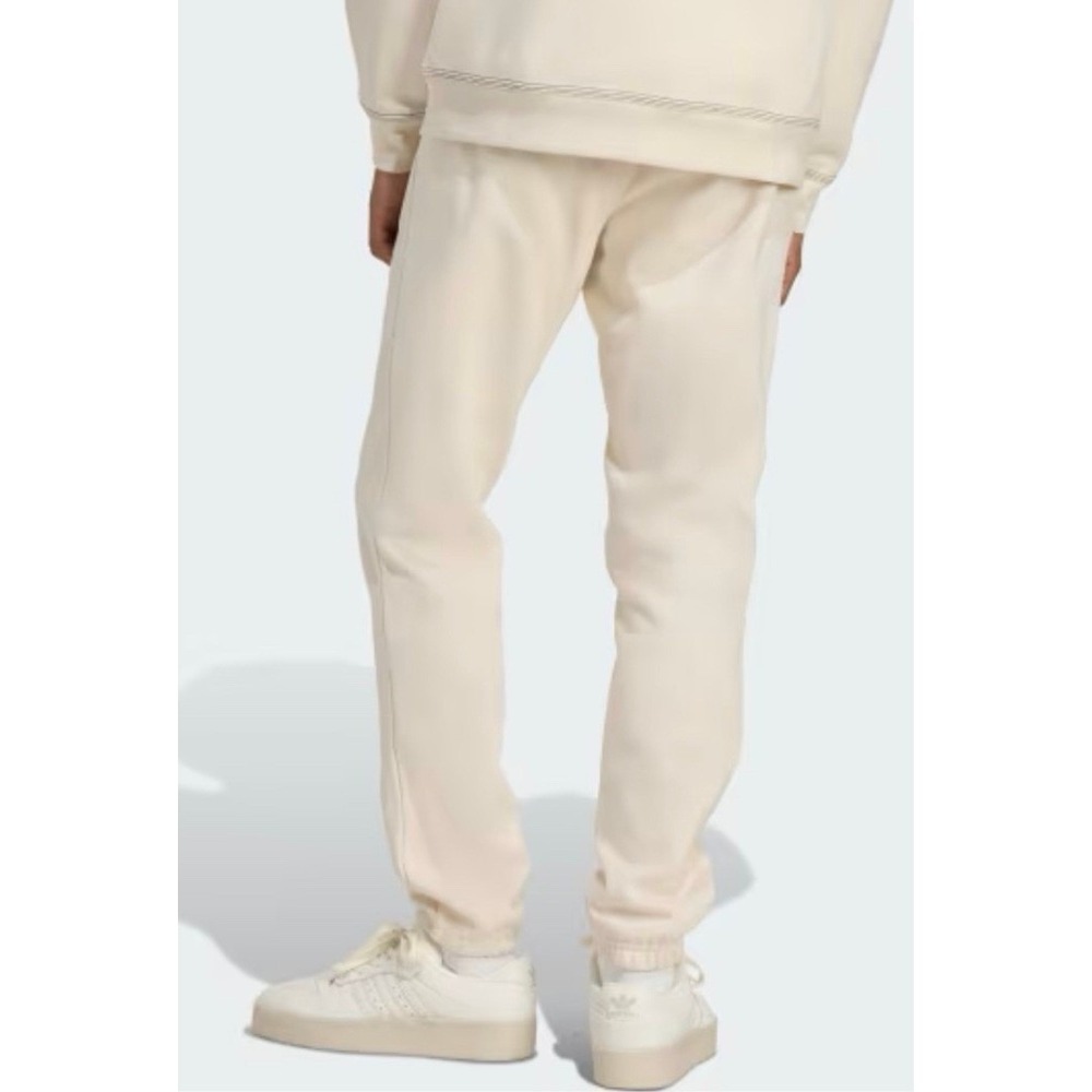 Adidas Essentials Sweatpants Cream Beige Mens Size 2XLT Joggers Lounge Pants NWT - Picture 10 of 16